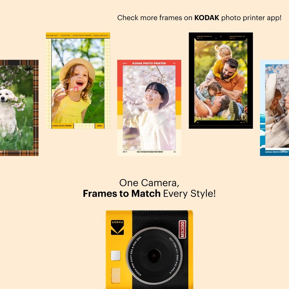 [Mall] Máy Ảnh Chụp Lấy Ngay Kodak Mini Shot MS300