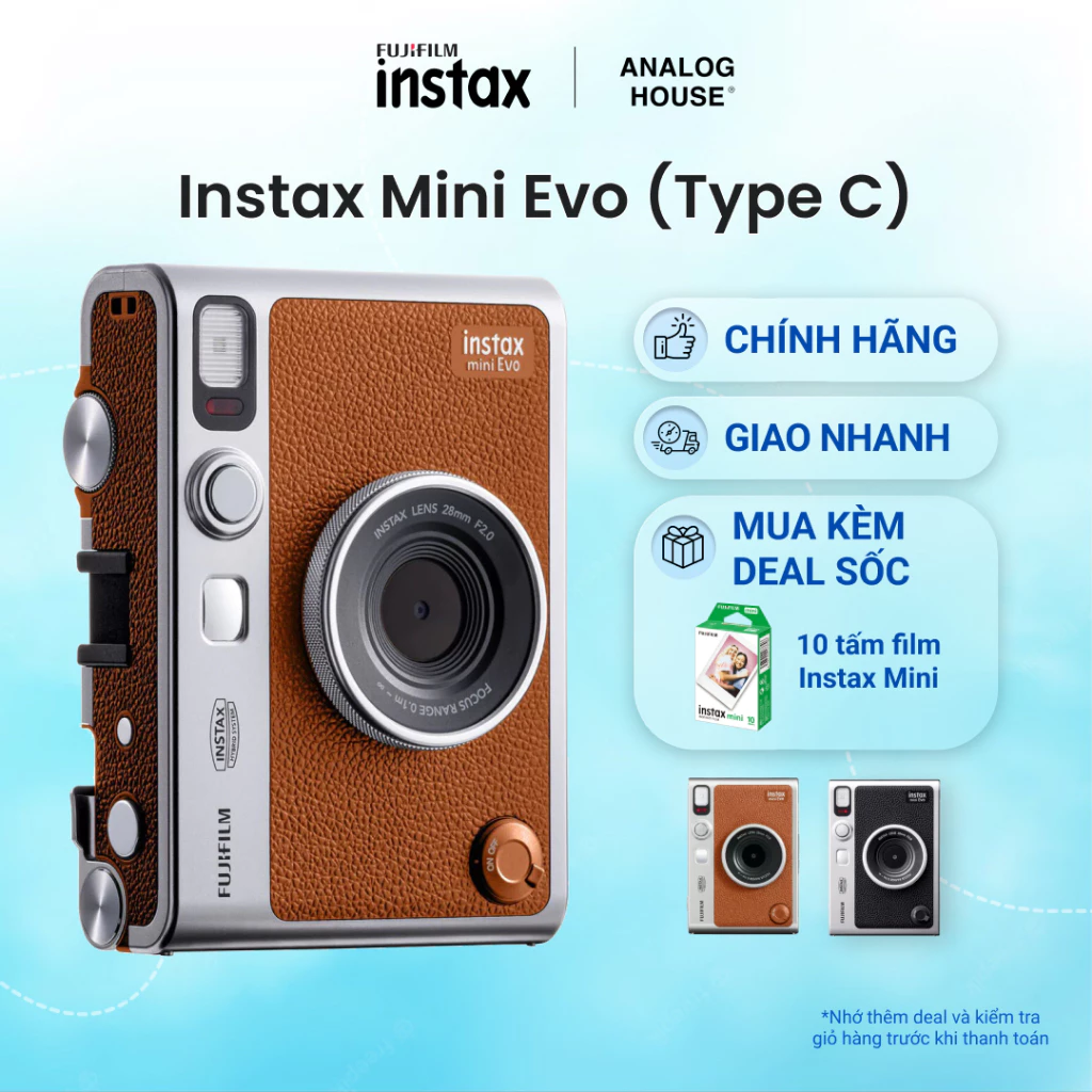 [Mall] Máy ảnh lấy liền FUJIFILM Instax Mini Evo Hybrid